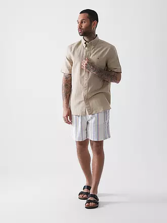 TOMMY JEANS | Badeshorts
Marke: TOMMY JEANS
Farbe: weiss
Kategorien: Mode,Herren

Material: Baumwolle
Musterung: Streifen
Länge (Hosen/Jeans): Shorts
Stil: Young Fashion
Bundhöhe: Mid Waist
Details: Eingrifftaschen,Tunnelzug | 